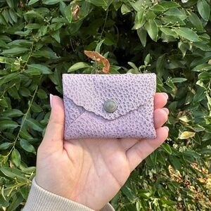 LILAC🪻 BNNU: Mini Daisy Wallet (Portland Leather Goods)